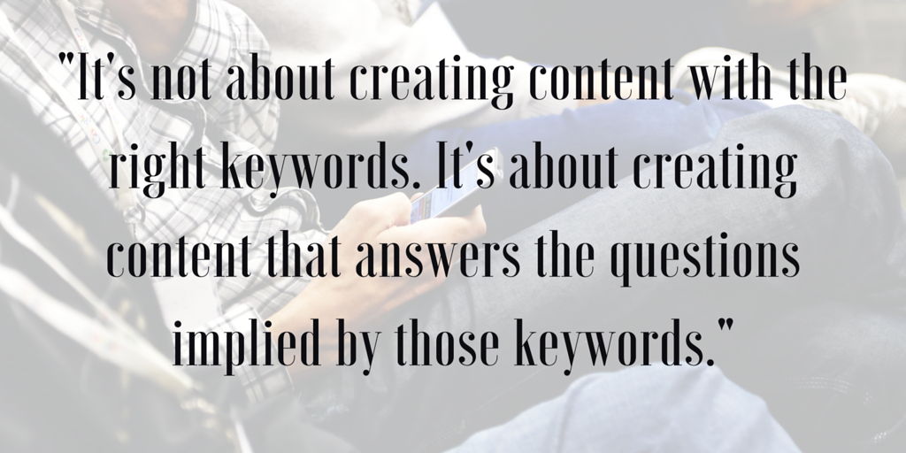Content Marketing Strategy: Do SEO keywords matter anymore?