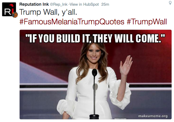#FamousMelaniaTrumpQuotes: How to avoid plagiarism in your marketing