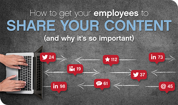 How to get your employees to share your content